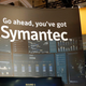 A presentation is made in the Symantec booth during the RSA Conference on in San Francisco, on Wednesday, April 22, 2015.